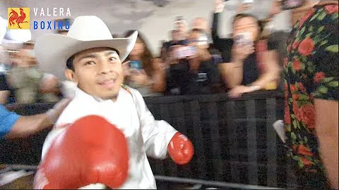 Andy Dominguez vs Edwin Reyes Ring Walk | Fighter ...