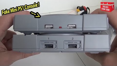 A PS1 Ali-Express Mini Classic With 600+ Games Build in 😲