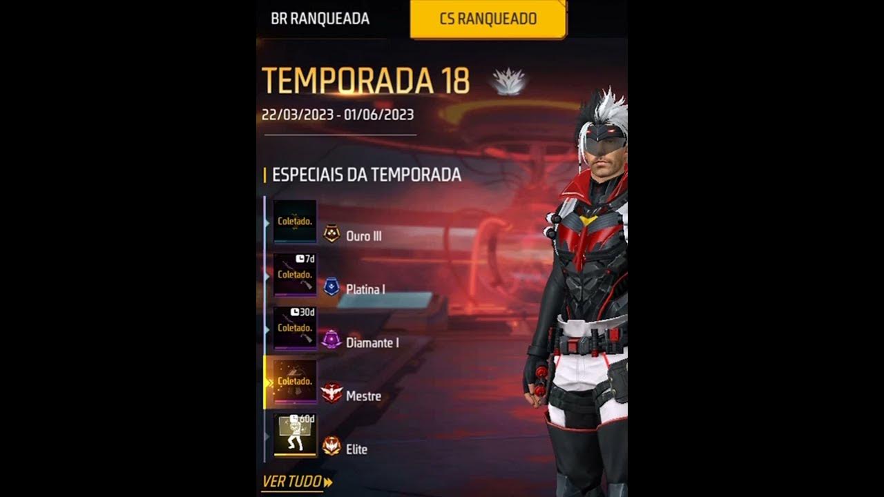 vejam a nova temporada do CS ranqueada no free fire com um modo difere