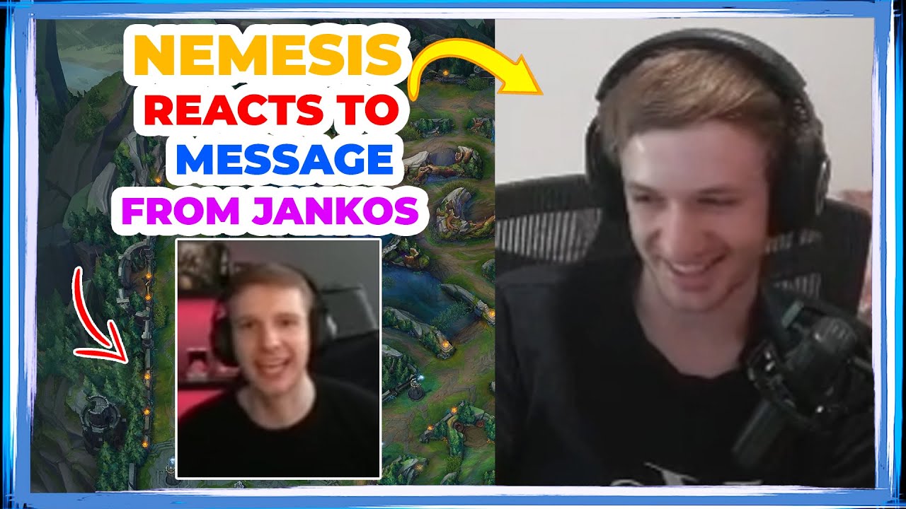 Nemesis Reacts to MESSAGE from JANKOS 👀