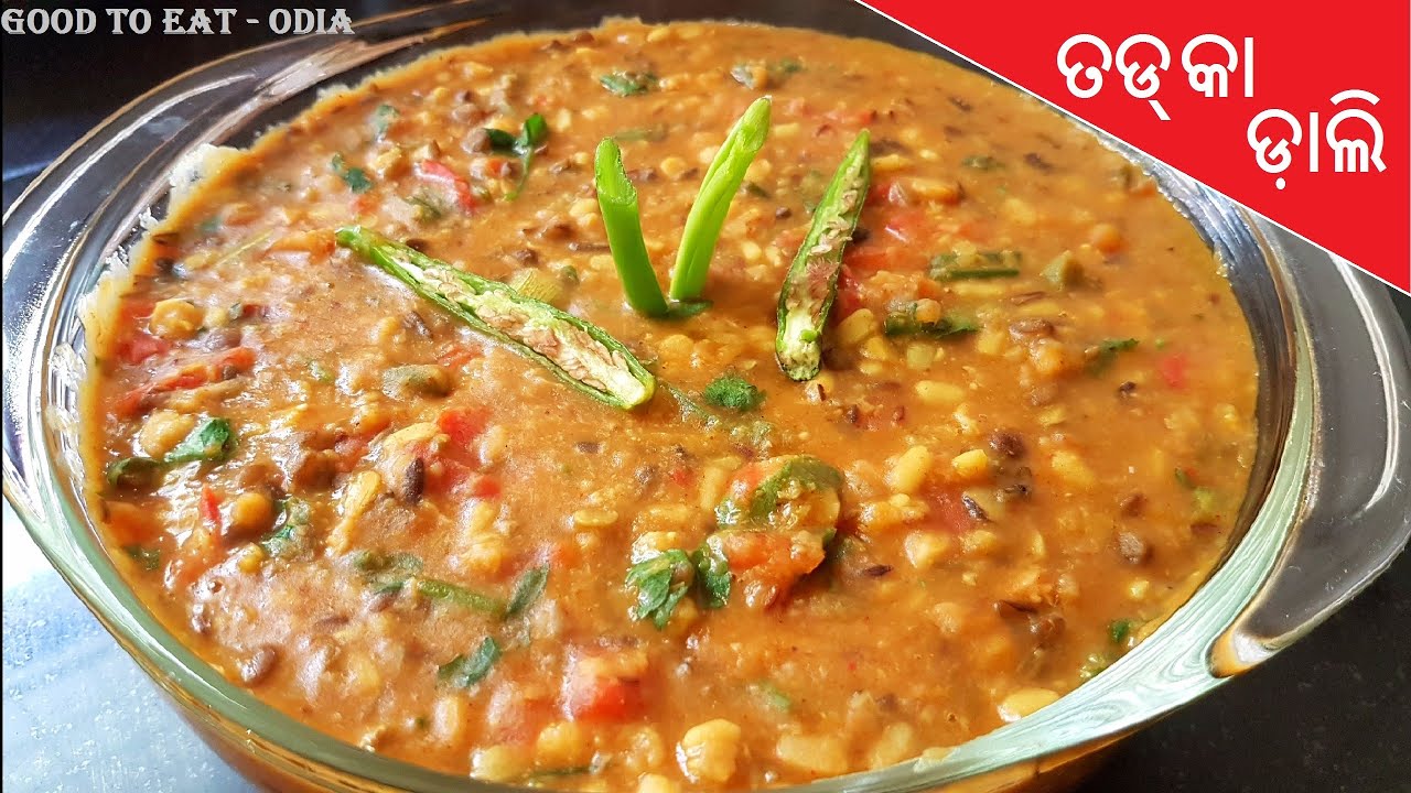 Odisha style dal tadka