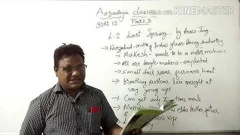 Std 12 chap 2 english || part 3 by rashmin sir