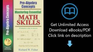 Download Mastering Essential Math Skills PRE-ALGEBRA CONCEPTS....INCLUDING AMERICA'S MATH TE [P.D.F] Net Worth