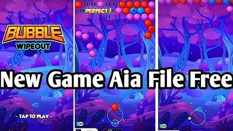 Bubble Wipeout Game Aia File| Best Game Aia File | New Game Aia File | Kodular Aia File Free