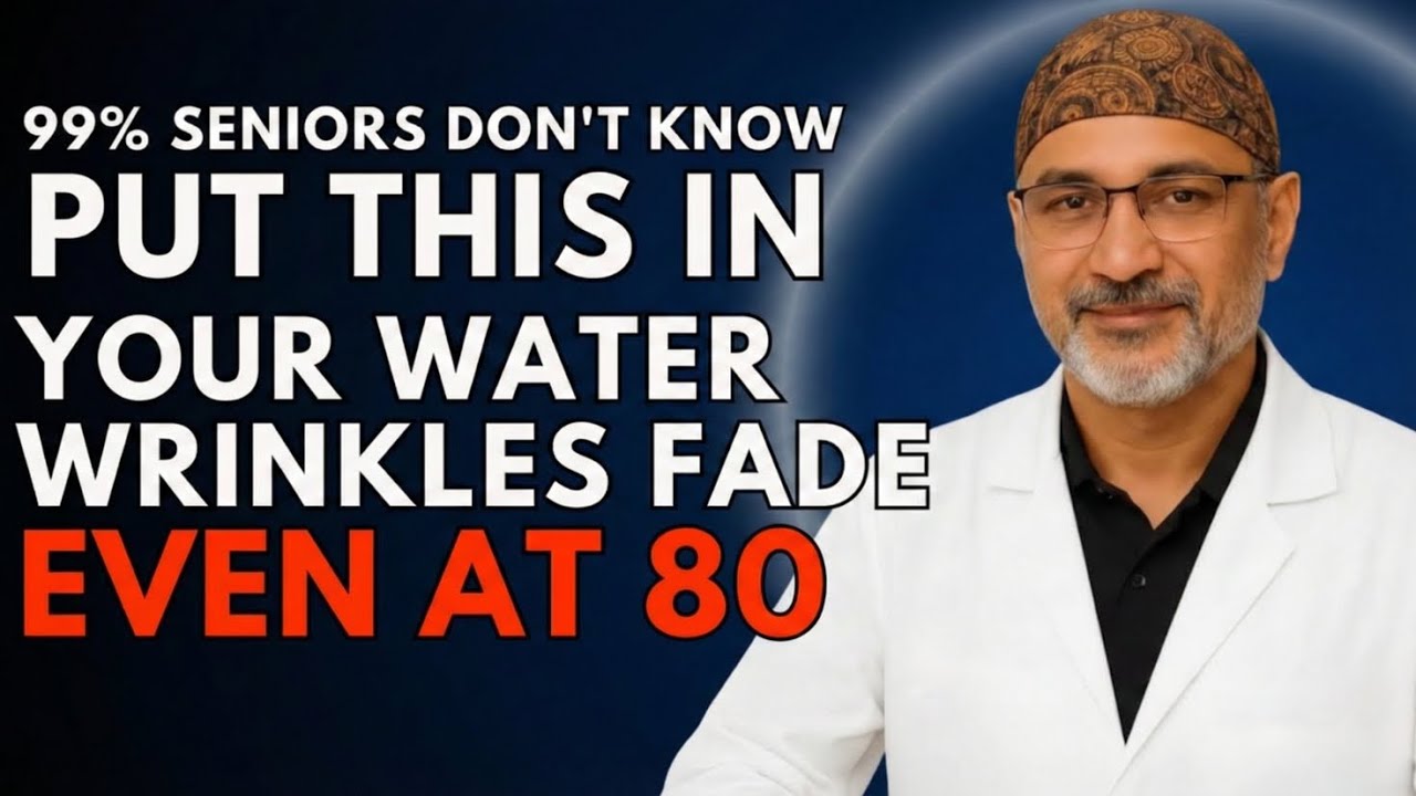 Senior Women: Stop Drinking Plain Water! Add THIS to Boost Collagen, Firm Skin & Smooth Wrinkles