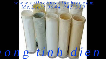 Ống lọc bụi, Túi lọc bụi miệng dây rút, Ống lọc bụi gỗ.