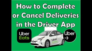 How to Complete or Cancel Deliveries in the Driver App screenshot 2