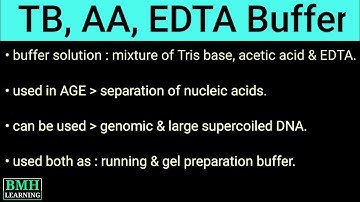 TAE Buffer | Preparation Of TAE Buffer | Buffer For Gel Electrophoresis |