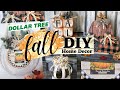 🍁 NEW FALL DIY Home Decor Ep.1/Dollar Tree Fall 2021/Dollar Tree DIY/Cheap Fall Crafts