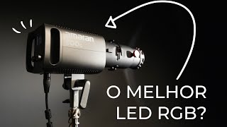 O MELHOR LED RGB QUE JÁ USEI! -  @aputurelighting  Amaran 300C