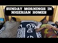 Sunday Morning Drama in African Homes