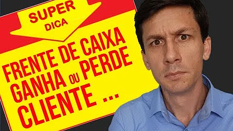 O que é uma frente de caixa?
