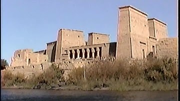 Unfinished Obelisk and Temple of Philae Jan 2000 Egypt