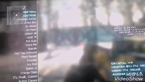 [PS3/MW2]Mod Menu Crystal V4