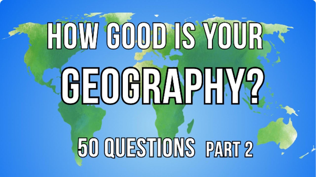 Сможете ли вы пройти этот тест по географии мира? 🌍 50 вопросов по географии. Часть 2
