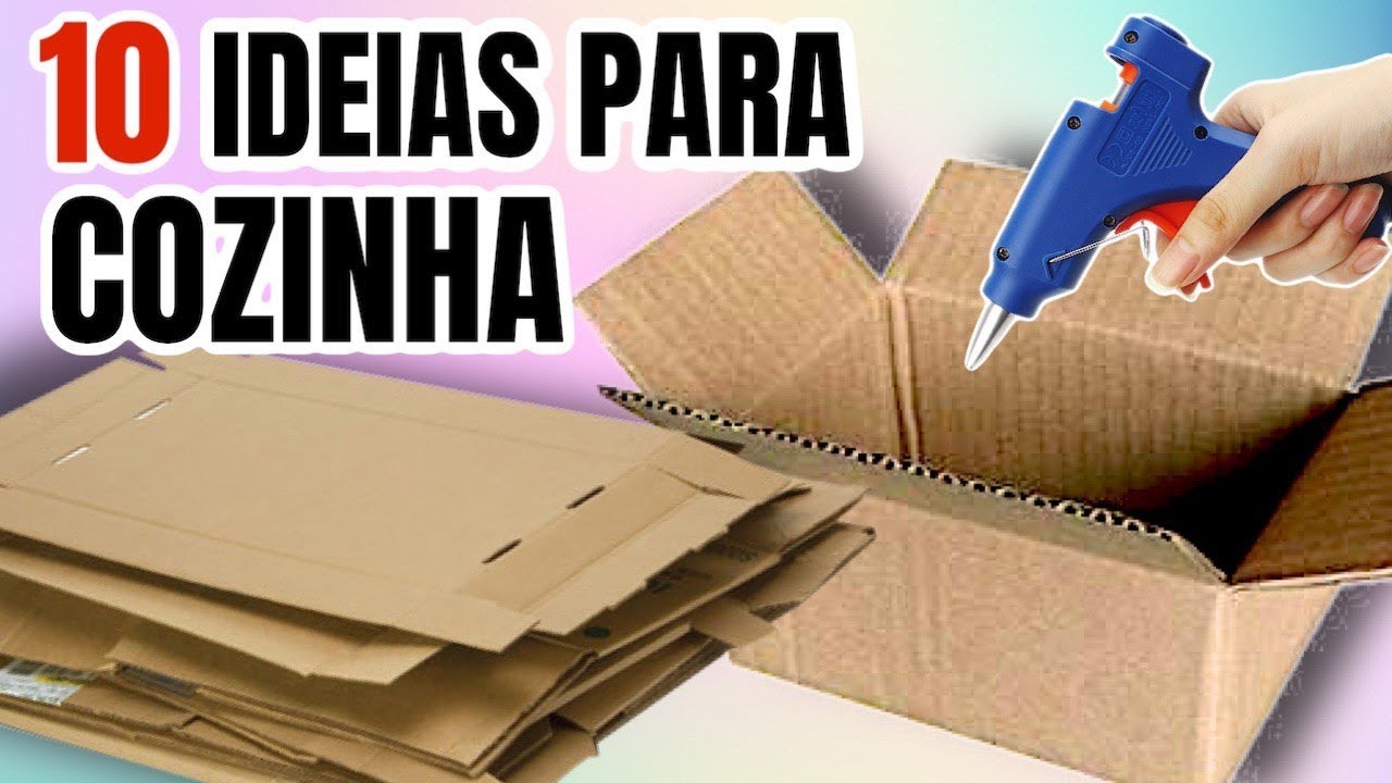 10 IDEIAS BARATAS PARA DECORAR SUA COZINHA COM RECICLAGEM