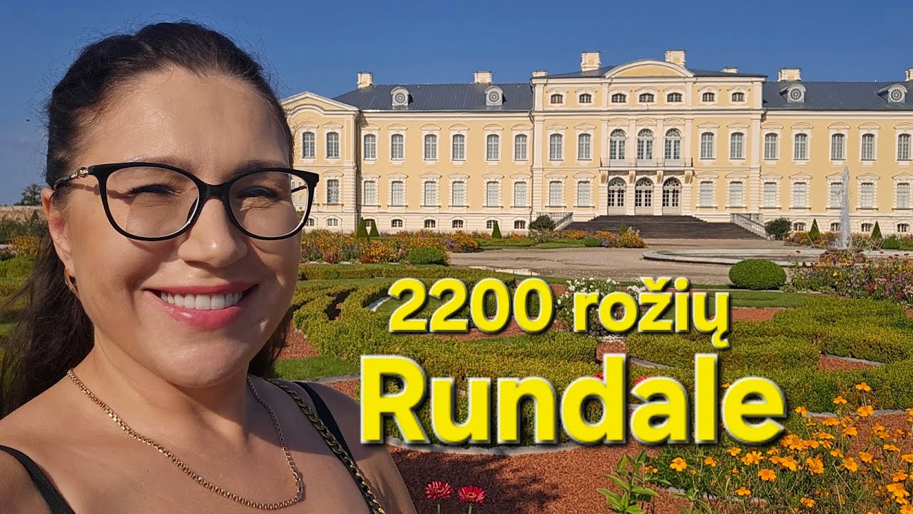 Latvių dvaras prie pat Lietuvos #Rundale #latvija #dvaras #keliones 