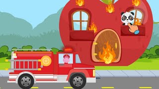 Little Hippo Fireman Kids Games |Gameplay Videos | For Children | @fighter5652 screenshot 5