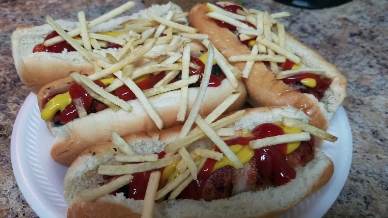 Hot Dogs Envueltos En (Tocino )Zuailyn Y Jonathan en la Cocina YouTube Hot Dogs Envueltos En (Tocino )Zuailyn Y Jonathan en la Cocina YouTube