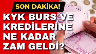 2023 Kyk Burs Kredi̇ Ücretleri̇ne Zam Yapildi Yeni̇ Burs Ücretleri̇ Belli̇ Oldu Hurbaşkani Açikladi