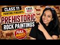 CBSE 2027 Class 11 Painting/Fine Arts | Prehistoric Rock Paintings Notes & Explanation #prehistoric