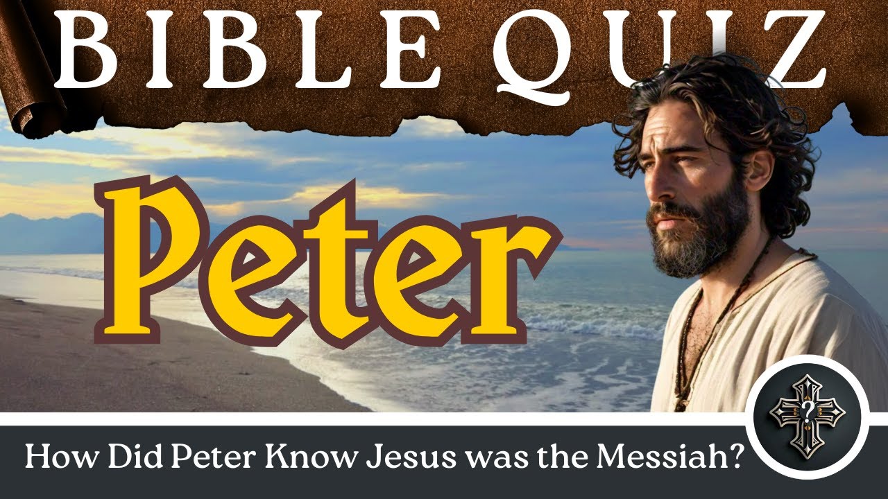 Bible Quiz on the Apostle PETER in the New Testament | 📖 ✝️ | 20 Questions and Answers