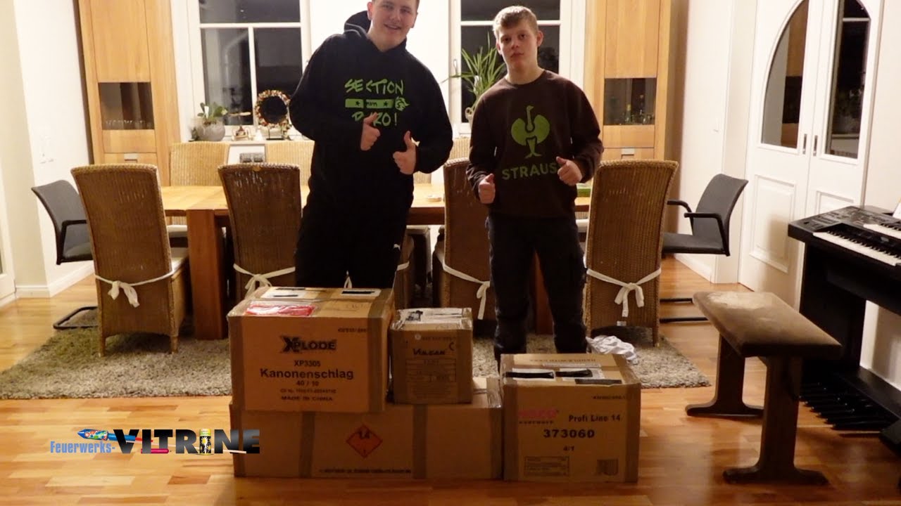 Unsere XXL Vitrine Bestellung zu Silvester 2024/2025