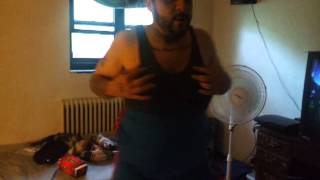 Fat Y Guy Twerking His Off
