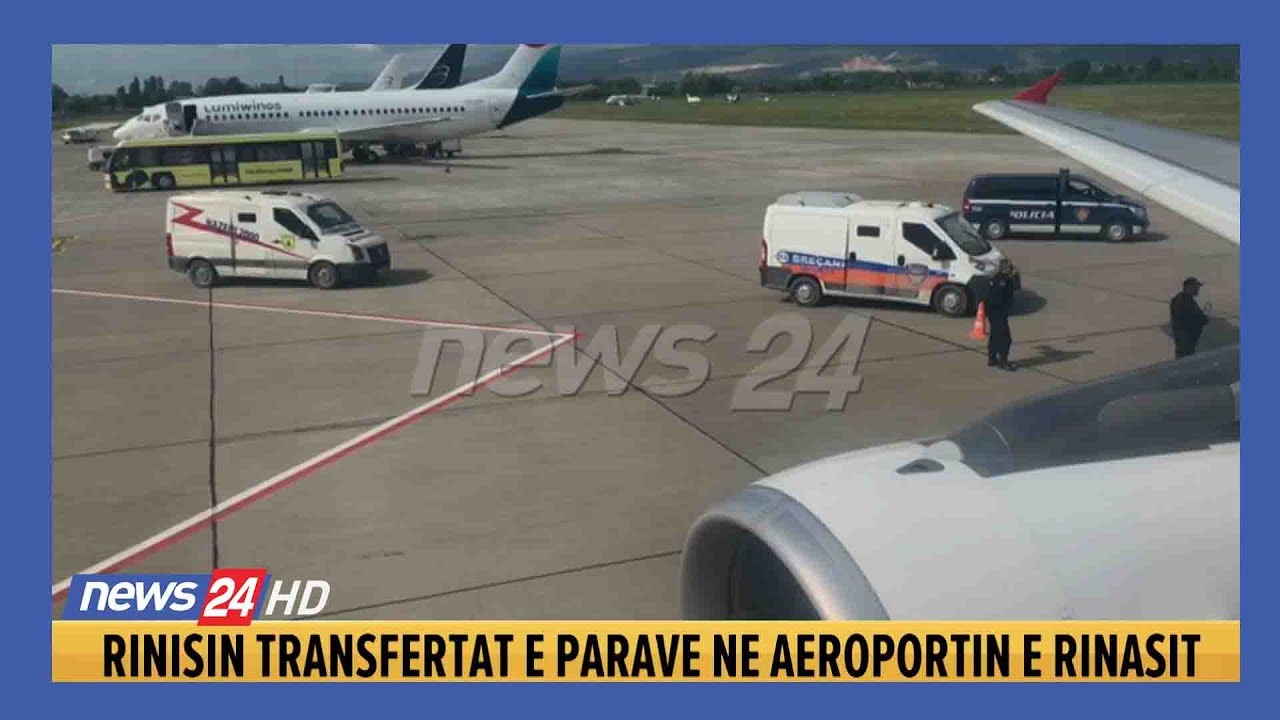 VIDEO/ Rinis transporti parave nga Rinasi, në pistë edhe policia - YouTube