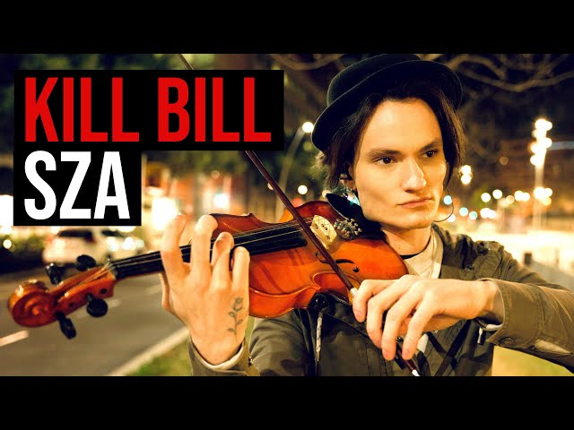 KILL BILL - SZA - Violin Cover by Caio Ferraz class=