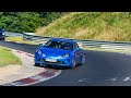 ALPINE A110 PURE VS 991 GT3 RS Nurburgring