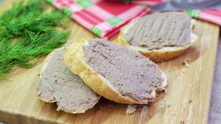 ДОМАШНИЙ МЯСНОЙ ПАШТЕТ ДОМАШНИЙ МЯСНОЙ ПАШТЕТ