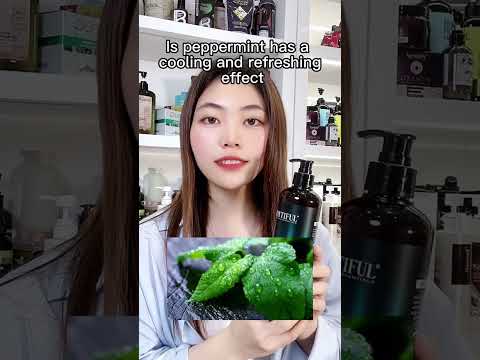 Three natural ingredients in Thailand's most popular shampoo#factory #hair  #haircare  #oem