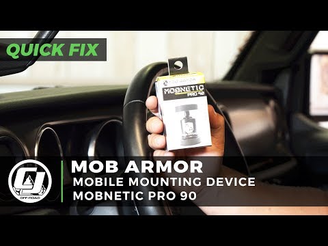 Mob Armor MobNetic MAXX 90 Swivel Magnet Phone Mount – Multi-Color Chrome