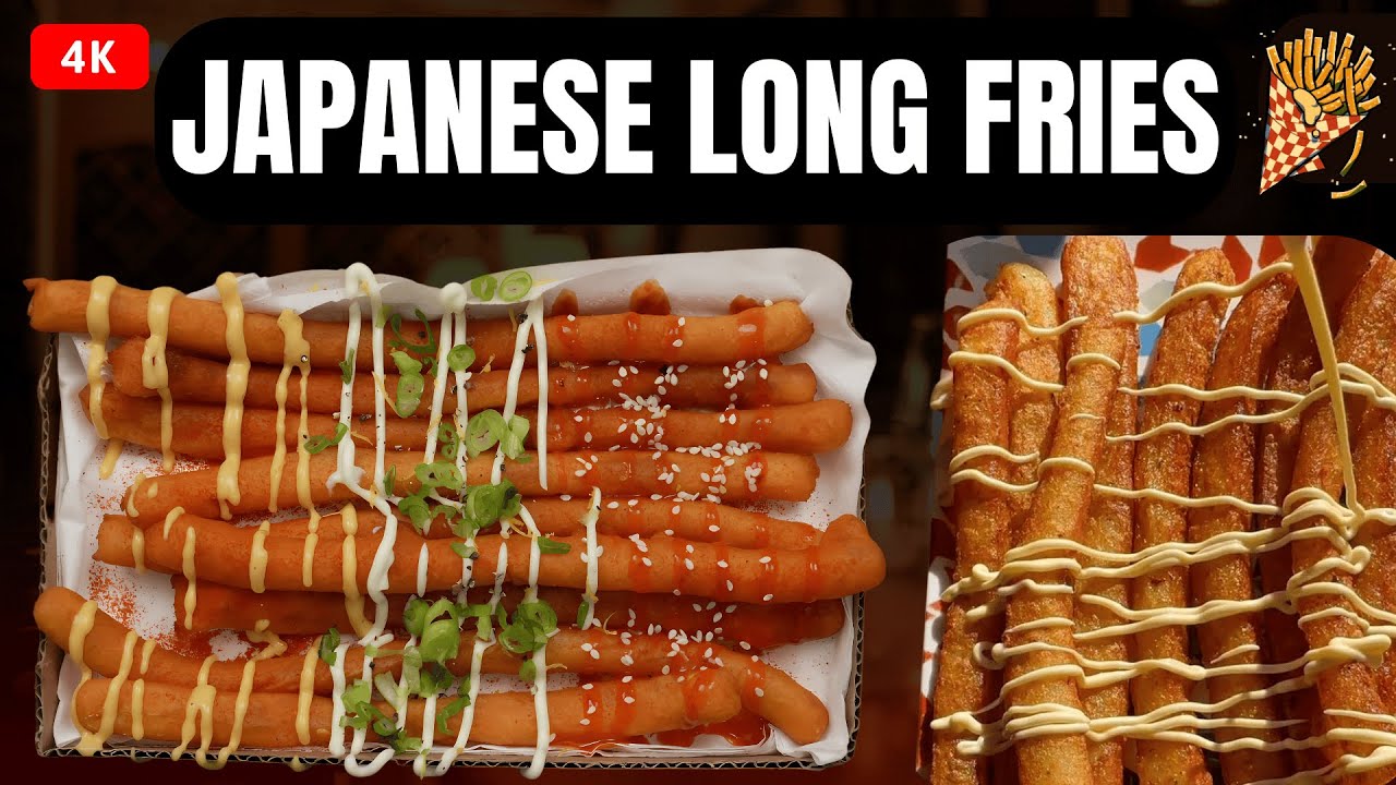 Instant Potato Long Japanese Fries with Yogurt Dip
