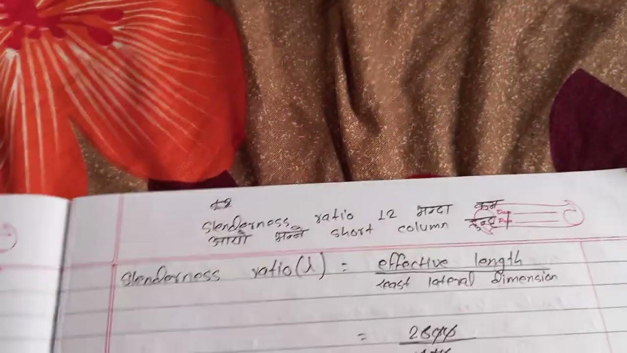 C.E. 5th semester RCC book KO column numerical Design a renforsmen numerical