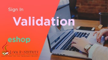 Web Programming 1 | Sign-In validation | eShop | Task 3