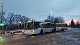 картинка: Автобус, маршрут №145(э) ЛиАЗ-6213.20 б.5302 (25.02.2024) Санкт-Петербург/Красное Село