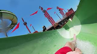 Green Slide At Pirates Cove burleson TX