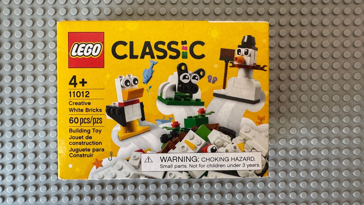 Lego Classic White Bricks 