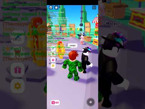Showing people a cool serect in Roblox Pls Donate.