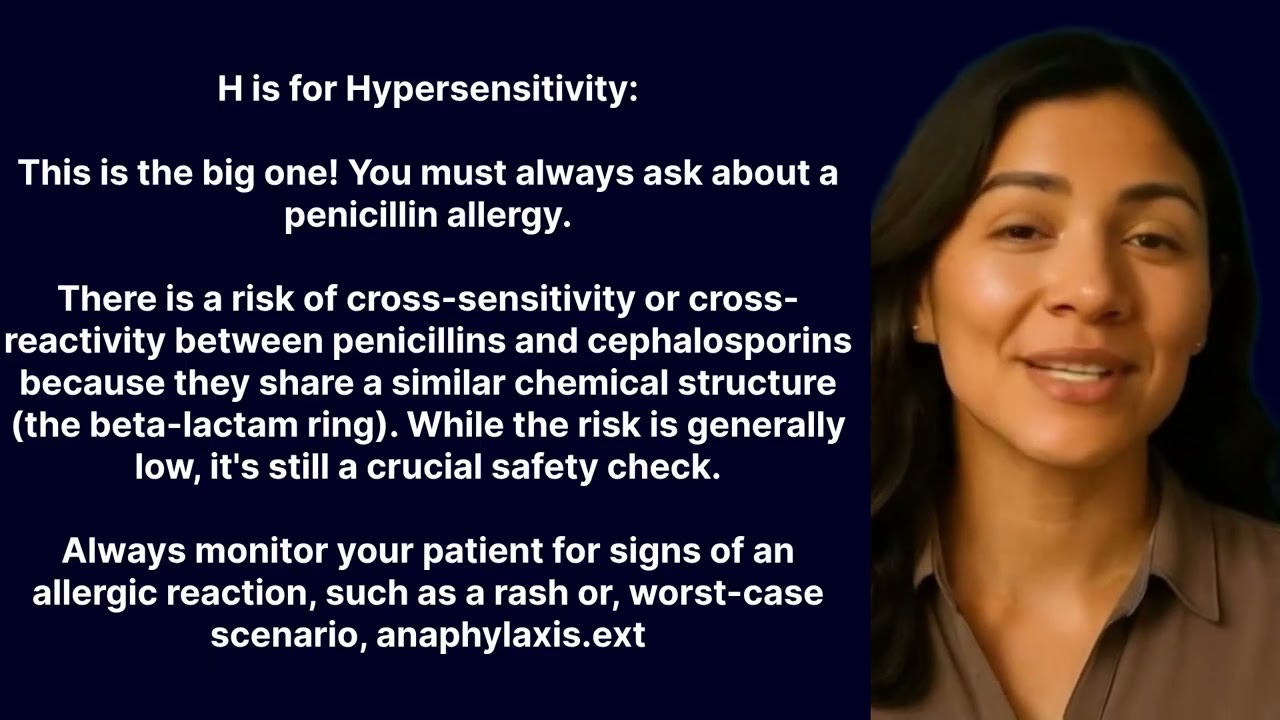 «Цефалоспорины – это просто: САМЫЙ БЫСТРЫЙ обзор антибиотиков для экзаменов в школу медсестёр и N...