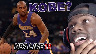 WE GOT KOBE AT HOME...NBA LIVE DOESNT HAVE KOBE IN THE GAME!