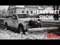 Full Day of SNOW PLOWING | Last Storm of the Season?