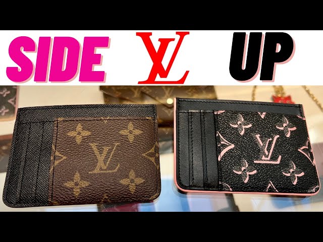 LOUIS VUITTON Reverse Monogram Side Up Card Holder 1260520