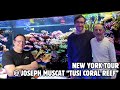 New York Tour | Joseph Muscat aka "Tusi Coral Reef" | 800 Liter amazing Mixed Reef Tank |