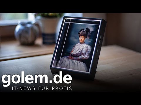 Looking Glass Portrait ausprobiert - YouTube