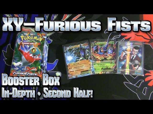 pokemon xy furious fists booster box XY: Let the Freeze PokÃ mon Articuno lead the way with a Freezing Wind Furious Fists Booster Box -