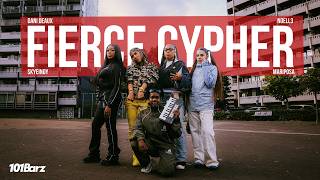 SkyeIndy, Noell3, Dani Deaux & Mariposa | Fierce 'Cypher' | 101Barz