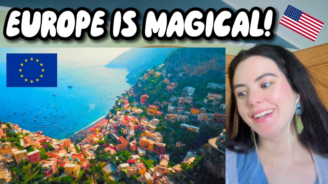 American Girl Reacts to Top 10 Cities To Visit In Europe!